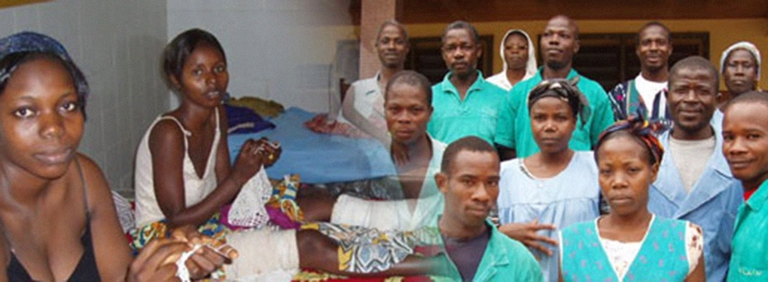 Comunidad de YAMOUSSOUKRO y KONGOUANOU: Asistencia sanitaria – Centro para menores – Catequesis.