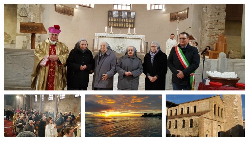 The 'gratefulness' of the people of Grado to the Sisters of Providence